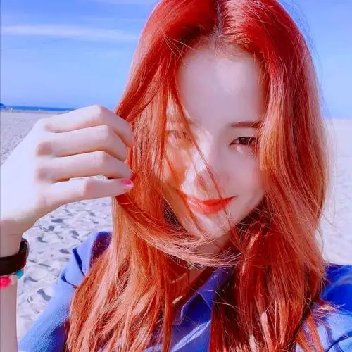 考古红发秀秀〕红发女郎//金智秀