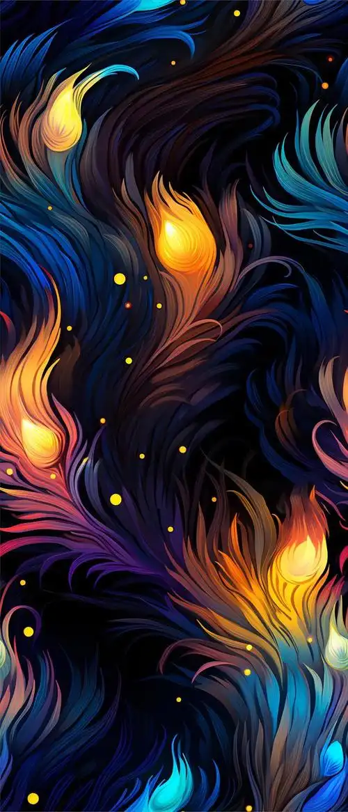 羽毛壁纸,每个人心里,都有旁人无法感受的难处