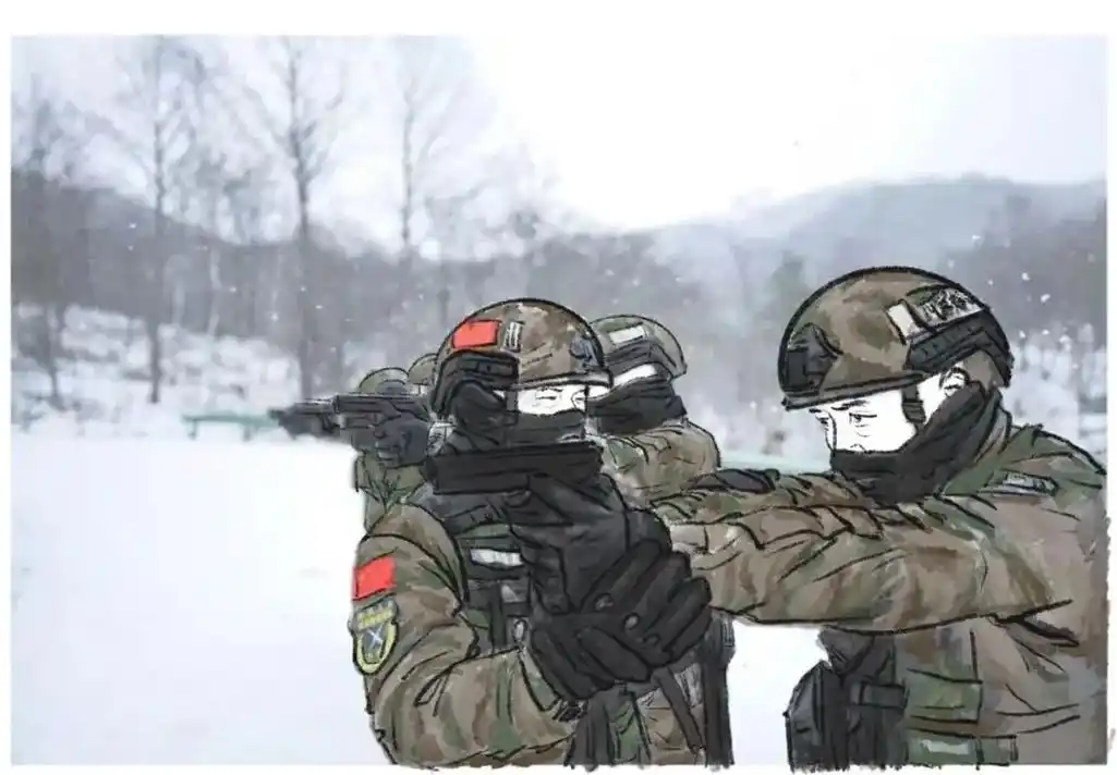 漫看特战队员演练.山,没有断壁绝壑就不再峻峭 海,没有大风大 - 抖音