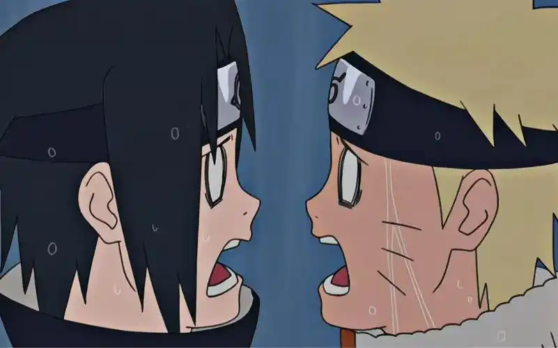 一辈子搭档!#火影忍者#鸣人#佐助