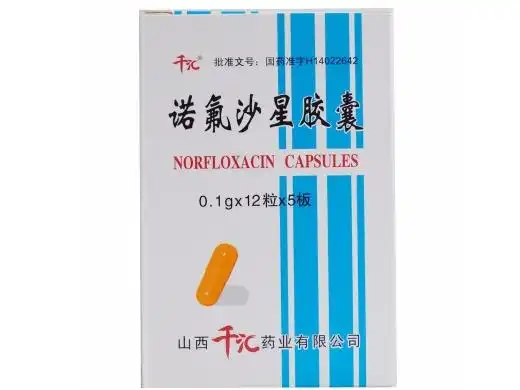 诺氟沙星胶囊价格对比60粒山西千汇药业