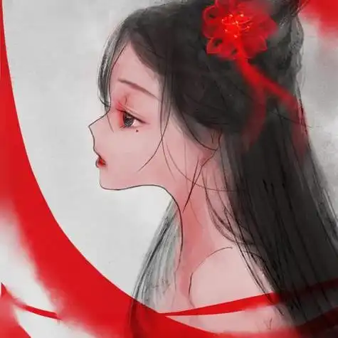 古风女生冷艳霸气头像你用一纸画笔惊艳吾之须臾