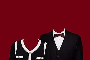 红底结婚照模板图片大全