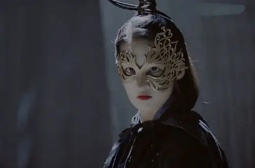 原创李沁才是古装高手新剧化身面具黑衣女侠又飒又a简直不要太帅