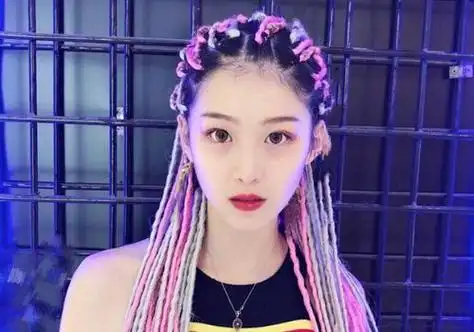 非主流女生最潮脏辫设计look