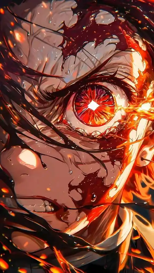 aigc|鬼灭之刃|8k壁纸    #二次元新鲜事