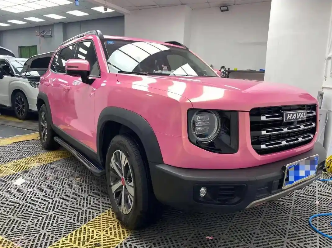 哈弗大狗改色案例——钻石金沙粉科施工 - 抖音