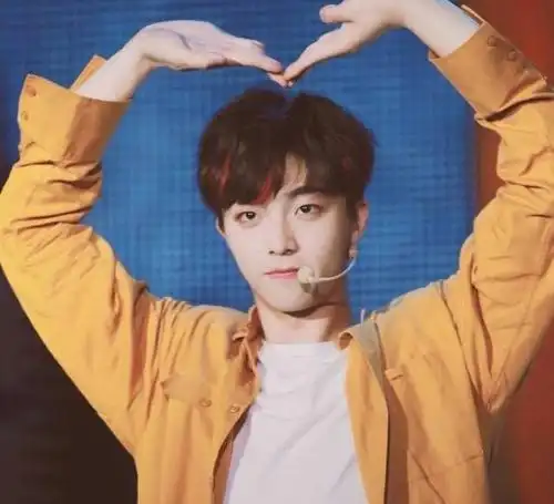 npc双手比心范丞丞专注小鬼柔情王子异可爱陈立农很另类