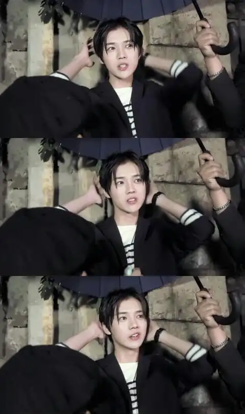 鹿晗 三格图 - 堆糖,美图壁纸兴趣社区