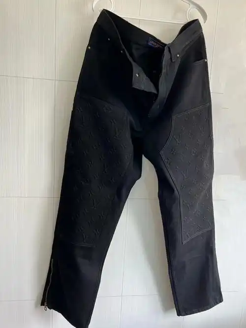 lv路易威登新款伐木工牛仔裤