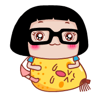 一个头顶蘑菇头,带熊猫黑框眼镜的卡通人物大家还记得吗,没错,她就是