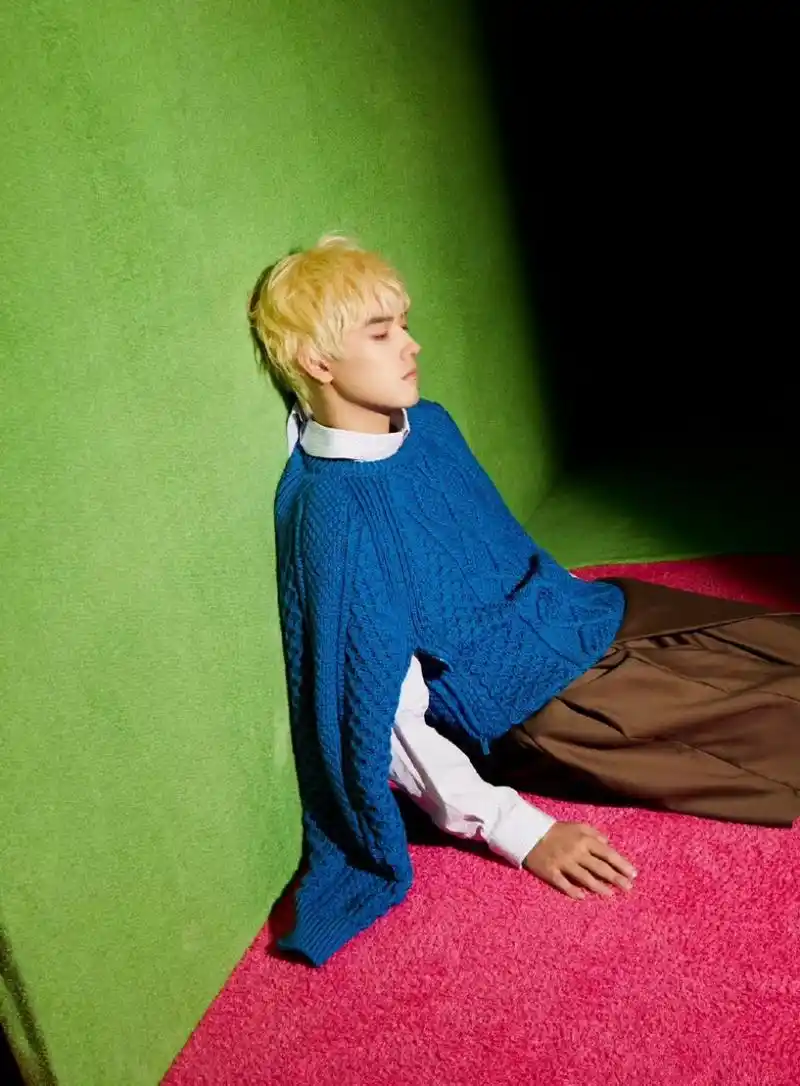 陈飞宇金发造型特显阳光帅气,你感觉怎么样?