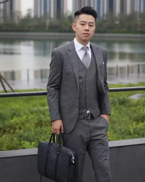 通勤男士正装正确穿搭参考