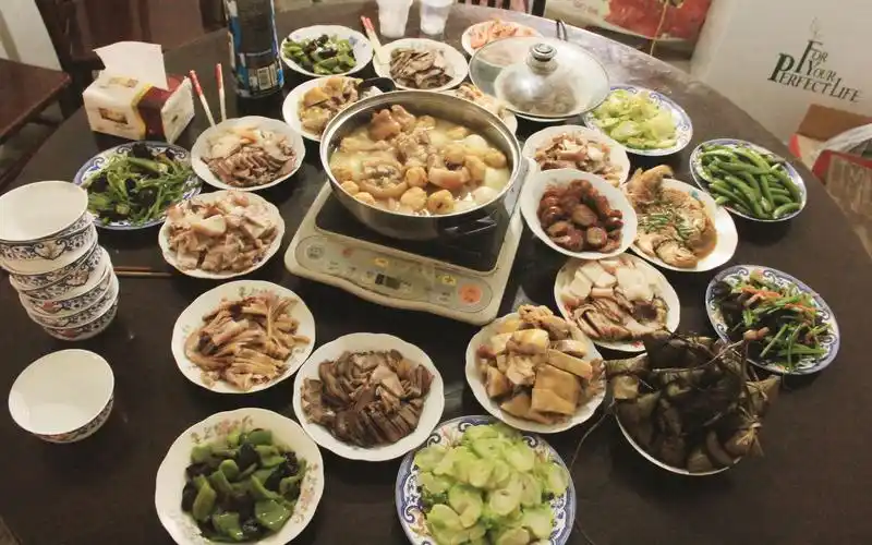 外婆家的年夜饭#bilibili今天吃什么