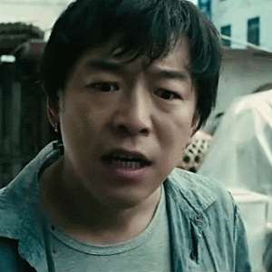 黄渤表情 心花路放黄渤楞住了动图