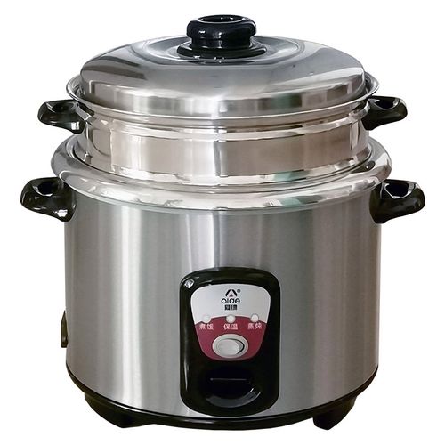 爱德老式家用不锈钢电饭锅多功能大容量5l电饭煲内胆电饭煲