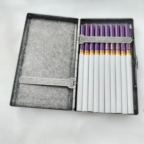 kc21酷宝时尚原铜精美烟盒20支女士细长个性烟盒