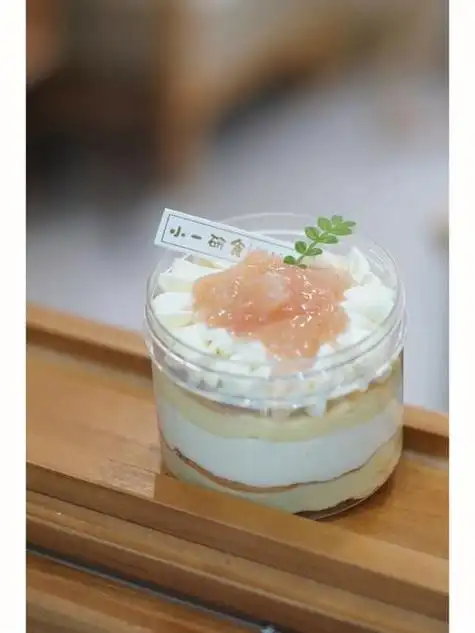 白桃乌龙蛋糕,丝滑不腻!