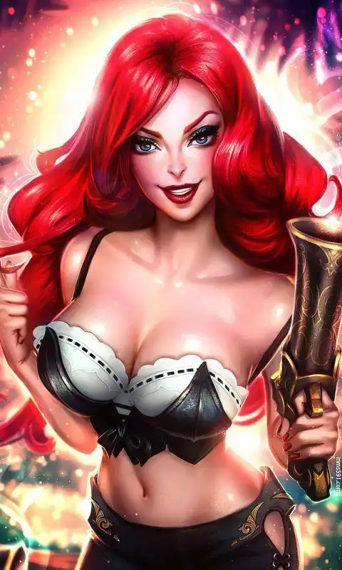 英雄联盟赏金猎人女枪好运姐莎拉miss fortune手机壁纸图片集(2)