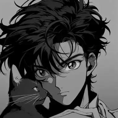 冷酷黑白男生动漫头像图片57张,无情冷酷_男生动漫头像_头像屋