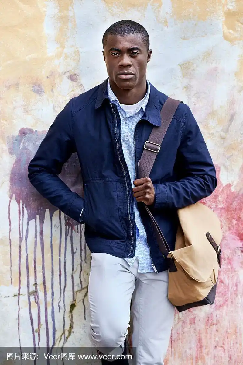 时尚黑男人