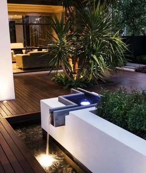 12个别墅"花园水景"设计,创意十足,庭院美不美全靠它了