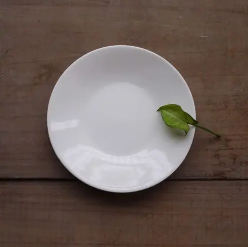 白瓷小碟/外贸原单/hema旗下品牌/简约北欧风格/小菜碟/平盘/4寸