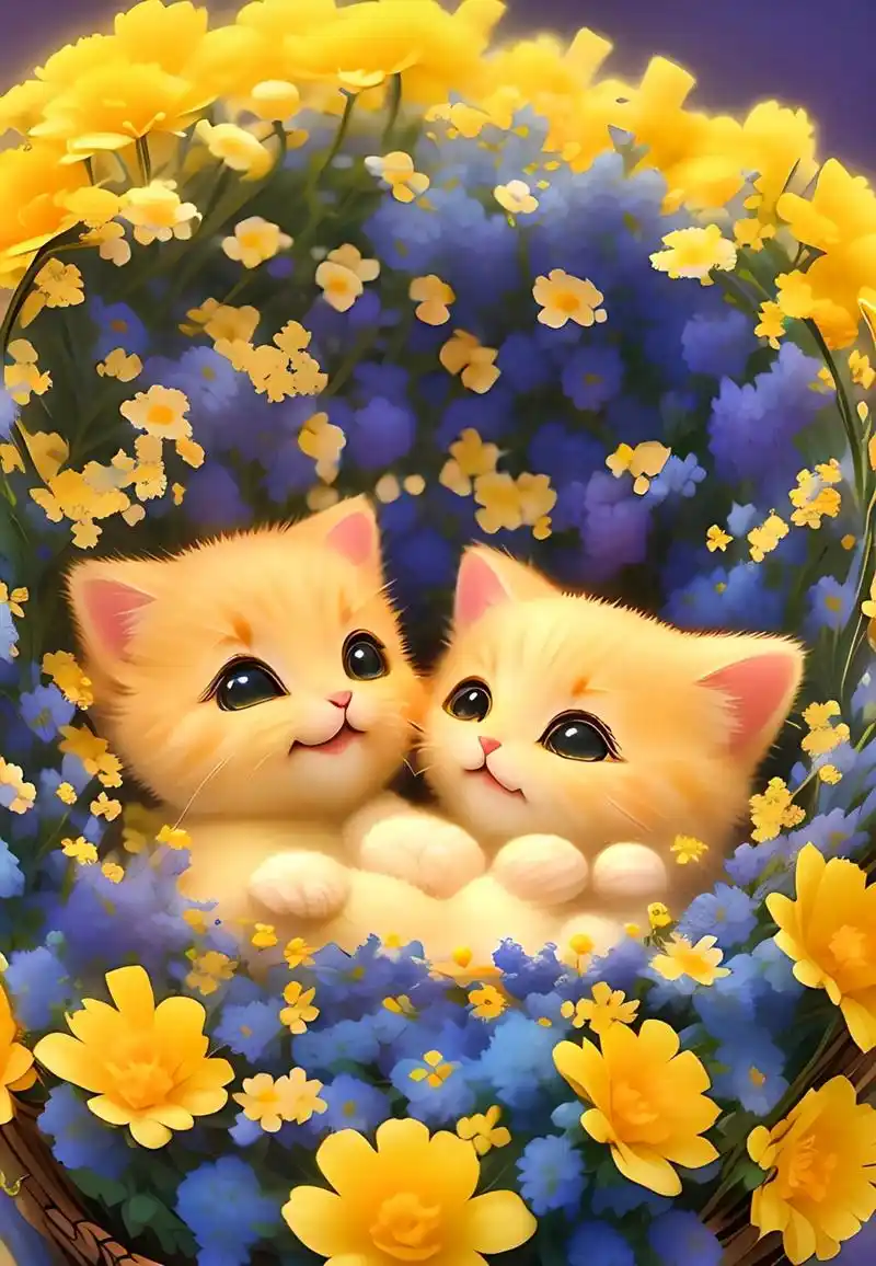 这么萌萌哒的小猫咪可爱到你没呀?#治愈系壁纸 #治愈猫咪 # - 抖音