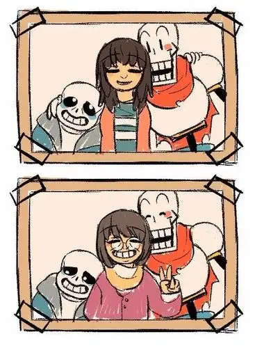 undertale人物undertale传说之下精美人物图包friskampsansamppapyrus