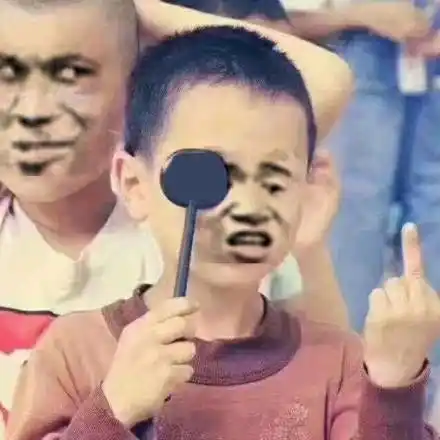 测视力,竖中指 - 一组杂图精选_斗图表情