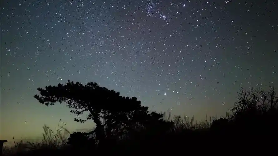 体验了一把华为mate    pro星空