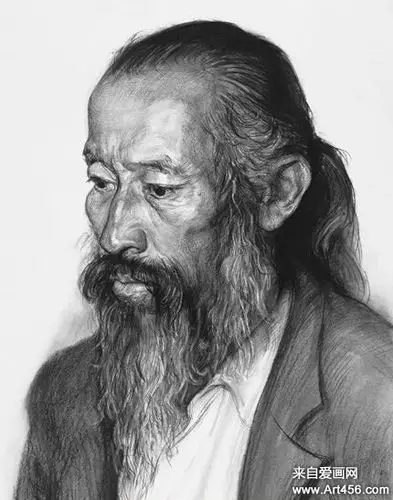 北京于萍画室素描头像作品