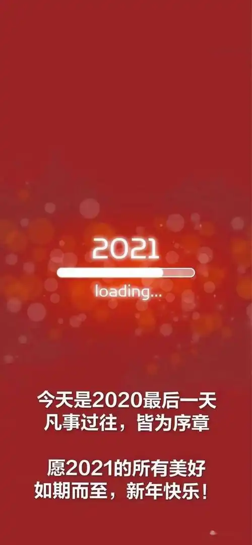 2020 我挺过来了!2021 我会挺好!