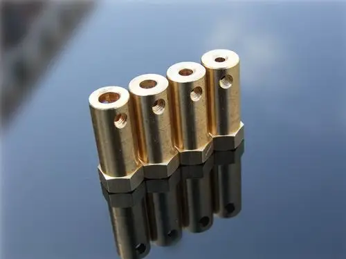 加长型六角联轴器 加长轴联接器 30mm长 直流电机连接器 机器人 3mm