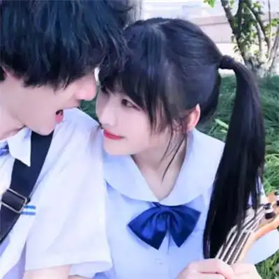 超甜超宠溺情侣头像真人 情侣甜蜜秀恩爱_情侣头像_头像屋