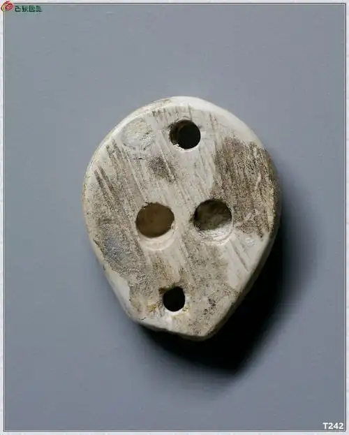 03夏家店下层文化遗物鸡骨白玉贝几枚