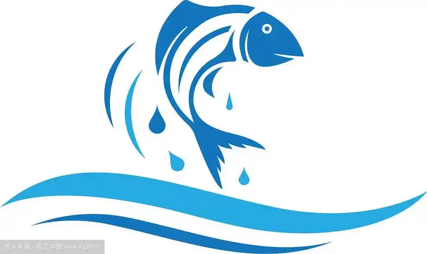 鱼标志模板创意符号