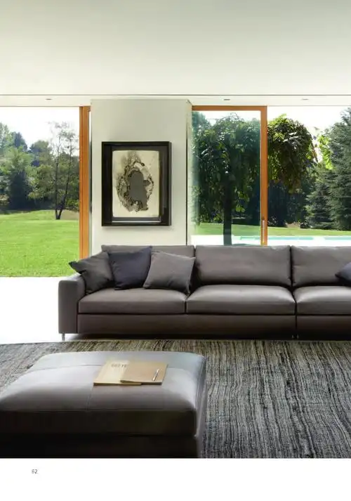 poltrona frau-现代灰色系沙发