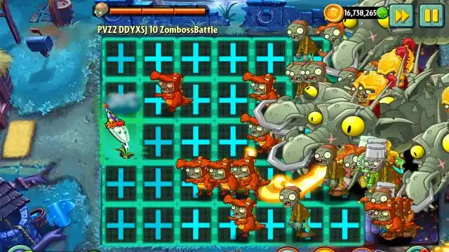 当10个黑暗巨龙僵王同时发起进攻,大招不停闪电芦苇:一株搞定你