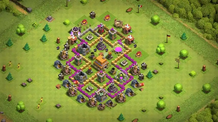 6本六本神阵,部落冲突阵型分享,6本六本神阵分享链接,6本六本神阵阵型