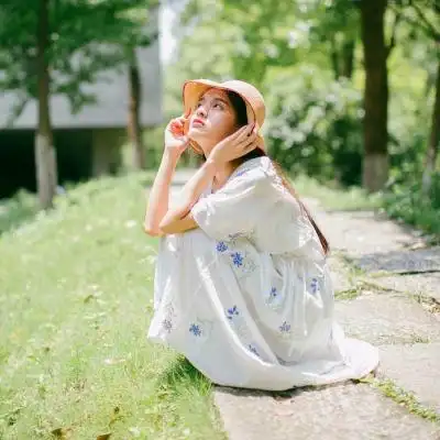 简单森系女生头像小清新自然