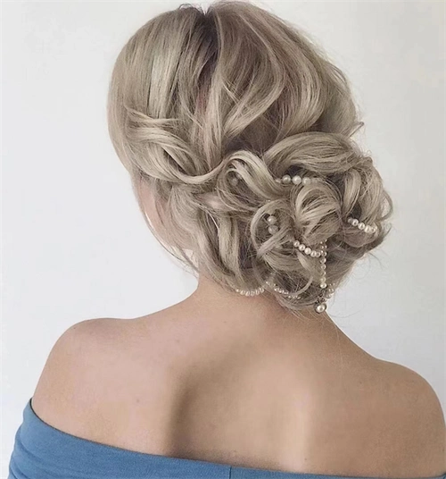 日常or新娘盘发精选 温婉内敛高级洋气_盘发发型 - 美发站