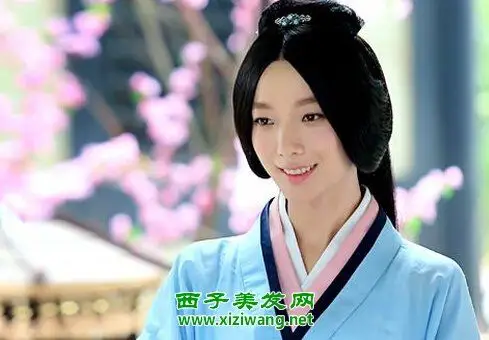 垂挂髻发型图片及扎法(4)