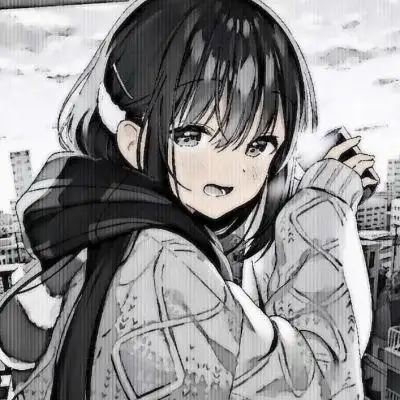 日系黑白漫画女头_女生头像_我要个性网