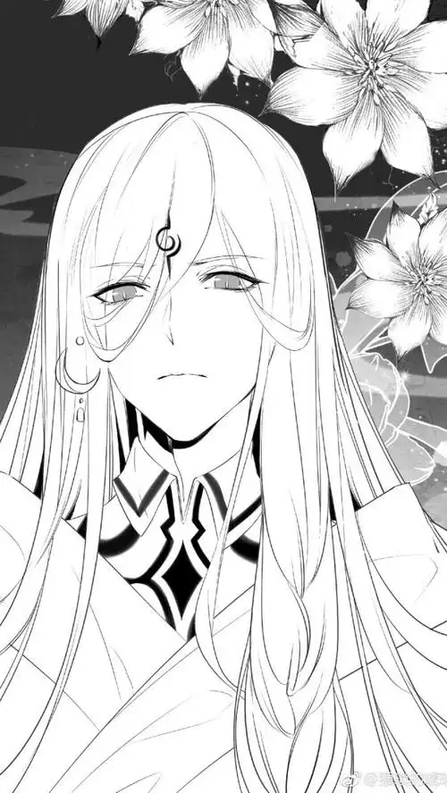 古装帅哥,风度翩翩气质不凡,一身白色装扮恰到好处,二次元古风动漫