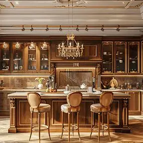 美式书房装修效果图-东易日盛装饰集团官网