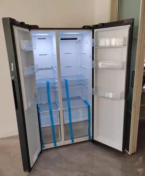 海尔对开门冰箱