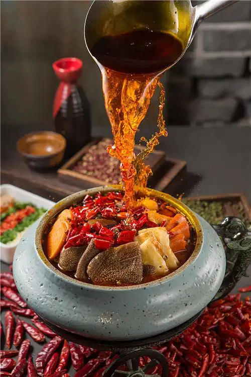 这里是食材博物馆现场成都专业美食摄影公司菜品拍摄