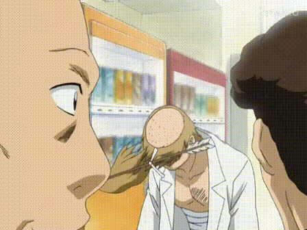 秃头男gif中箭gif埋头gif惊诧gif