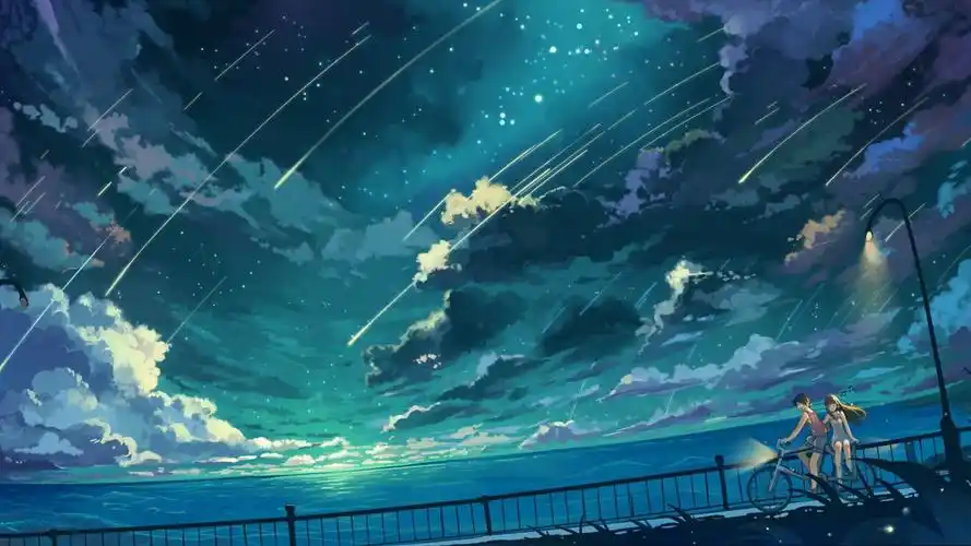 唯美治愈动漫风景桌面壁纸